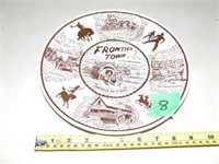 Frontier Town Plate