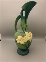 Ceramic Roseville Flower Watering Can / Vase