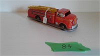 Marx Friction Fire Truck 1950 - 12" Long