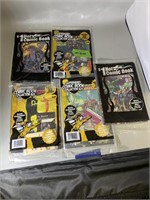 Lot of 7 SuperHero Comics Collector Kit Plastic