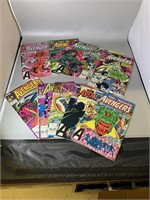 Lot of 10 Marvel The Avengers Comic Books