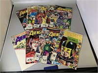 Lot of 10 Marvel The Avengers Comic Books