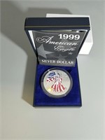 1999 Silver Dollar American Eagle