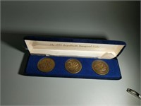 Set of 3 1995 Republican Inaugural Gala Coins