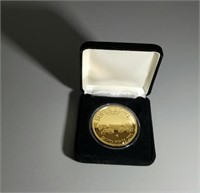 Super Bowl XXXV Gold Coin 2001