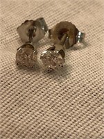 Antique Small Diamond Earrings