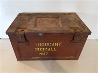 Metal Ammo Box 18" Long 1956
