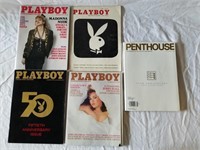 Playboy Magazines 1956-2004 5ct