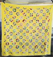Quilt 74 x 76" Has Stains
