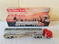 Crown Toy Tanker Truck w/ Box 14" Long