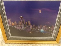 Seattle Framed Photo - 27" x 22"