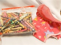 Crayons, Wood Puzzle, Small Toys