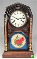 Rosewood Shelf Clock - Welch Spring & Co. Brass
