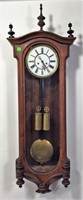 Vienna Regulator Wall Clock - 7" diameter dial is