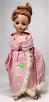 Fashion Doll - 19"tall, plastic jointed body