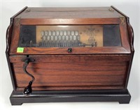 Concert Roller Organ, Oak case