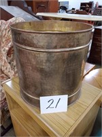 brass bucket