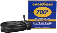 Goodyear Self-Sealing Bicycle Tube, 700 x 25/32c