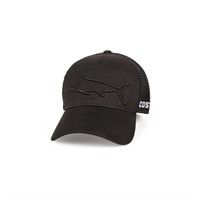 Costa Del Mar Stealth Marlin Trucker Hat, Black