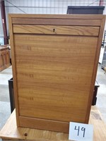 locked table cabinet