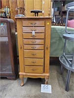 large jewelry cabinet