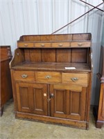 American cabinet with shelf