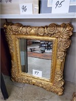 mirror gold frame