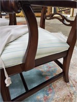 Dining table and 8 chairs ETHAN ALLEN
