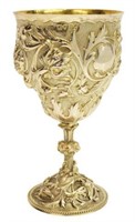 CHAWNER & CO GEORGE WILLIAM ADAMS STERLING CHALICE