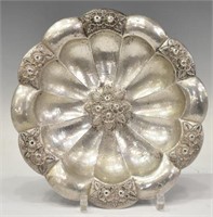 AUSTRO-HUNGARIAN HAMMERED .800 SILVER BOWL