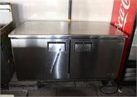 60" EVEREST 2-DOOR UNDERCOUNTER REFRIGERATOR