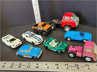 8 Toy Cars