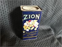 Zion Candy Tin Container