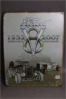 FORD ANIV SIGN - REPRO - 12"W X 16"H