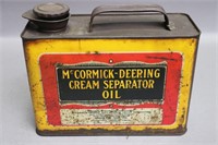 McCORMICK DEERING CREAM SEPARATOR OIL CAN