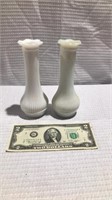 Pair of  Bud vases