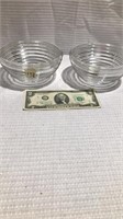 Small glass mixing bowls