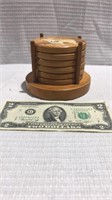 Set of Wooden coasters