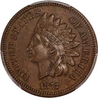 1C 1873 DOUBLED LIBERTY. PCGS MS62 BN CAC