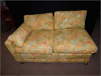 BAKER- 57" SOFA WITH OPEN END SOFA 34"D 25"H