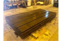 120in L x 60in W  x 12in H T Slotted Floor Plate