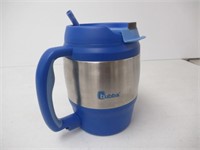 "Used" bubba 2035629 Desk Mug, 52 oz, Cobalt