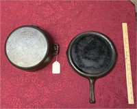 2 WAGNER CAST IRON PIECES