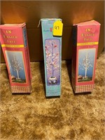 Set of 3 Easter Trees