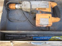 Electric Jack Hammer and bits