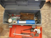 Tool Box with Misc. Tools