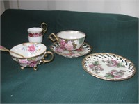 Various vintage Teacups, Saucers, and More