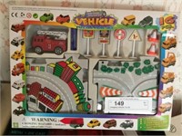 Emergency Vehicle Toy Set