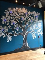 A Custom-Painted Accent Wall