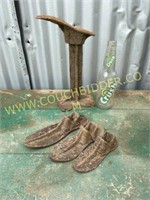 Antique shoe cobblers set